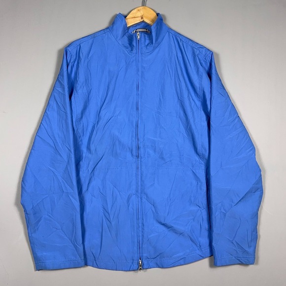 Cutter & Buck Other - Cutter & Buck‎ CBWeathertec Full Zip Jacket Mens Size XL Blue Gorpcore Golf